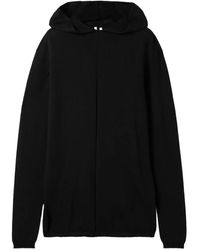 Rick Owens - Hooded Wool Sweater - Lyst
