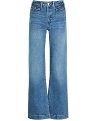 PAIGE - Leenah Belt-Loop Pocket Jeans - Lyst