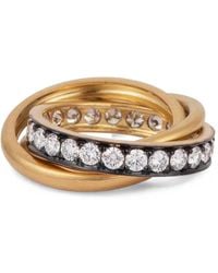 Sylva & Cie - Trinity Diamond Ring - Lyst