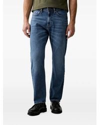 Joop! - Faded-Effect Logo-Patch Jeans - Lyst