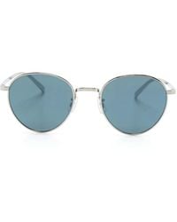 Oliver Peoples - Rhydian Oval-Frame Sunglasses - Lyst