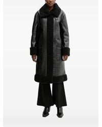 Iceberg - Abrigo Con Cuello De Pelo Artificial - Lyst