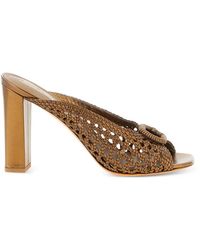Santoni - Woven Leather Sandals - Lyst