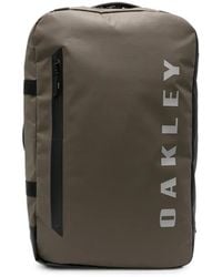Oakley - Logo-Print Panelled Backpack - Lyst