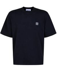 Stone Island - 2100030 Logo-Patch T-Shirt - Lyst
