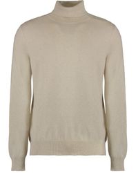 Moorer - Gerippter Rollkragenpullover - Lyst