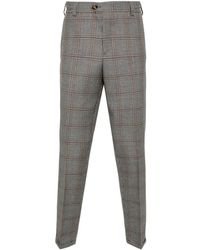 PT Torino - Pantalones de vestir con motivo pied de poule - Lyst