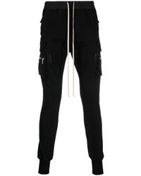 Rick Owens - Tapered-leg Organic-cotton Trousers - Lyst