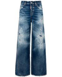 DSquared² - Brando Classic Baggy Jeans - Lyst