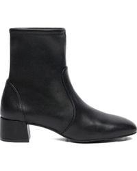 Stuart Weitzman - Maeve Stiefel Mit Blockabsatz 50Mm - Lyst