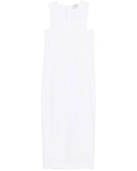 KHAITE - Avery Midi Dress - Lyst