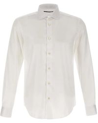 Brian Dales - Cotton Double Cuffs Button Shirt - Lyst