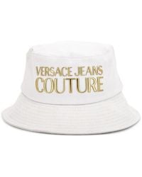Versace Jeans Couture - Logo-Appliqué Bucket Hat - Lyst