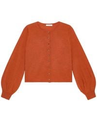 Maliparmi - Puff-Sleeve Cardigan - Lyst
