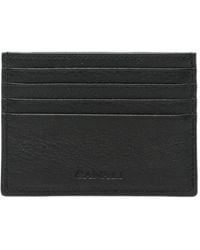 Canali - Logo-Debossed Leather Cardholder - Lyst