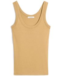 Lemaire - Rib Tank Sleeveless Tank Top - Lyst
