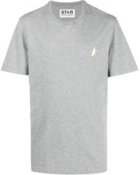 Golden Goose - Logo Star-patch Detail T-shirt - Lyst