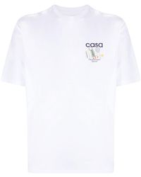 CASABLANCA - Équipement Sportif Cotton T-Shirt - Lyst