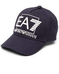 EA7 - Baseballkappe mit Logo-Prägung - Lyst
