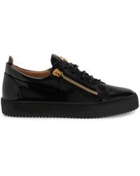 Giuseppe Zanotti - Frankie Zip-Detail Low-Top Sneakers - Lyst
