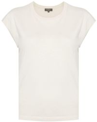 N.Peal Cashmere - Round-neck Short-sleeve T-shirt - Lyst