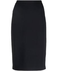 Emporio Armani - Falda de tubo con cintura alta - Lyst