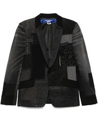 Junya Watanabe - Patchwork-Design Blazer - Lyst