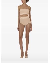 Wolford - Seamless Bandeau Crop Top - Lyst