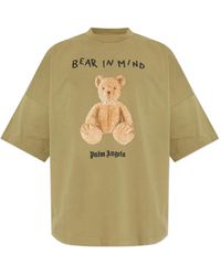 Palm Angels - Bear Graphic T-Shirt - Lyst