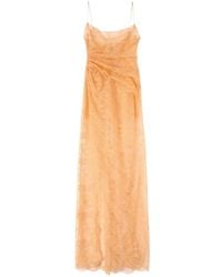 Ermanno Scervino - Lace-Draped Maxi Dress - Lyst
