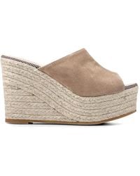 Espadrilles - Flash Wedge- Aus Wildleder - Lyst