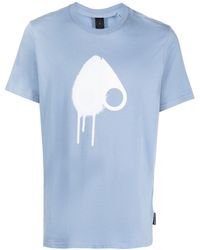 Moose Knuckles - Augustine Logo-Print T-Shirt - Lyst