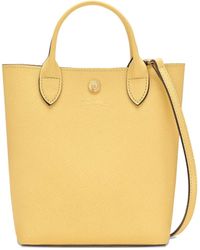 Longchamp - Épure leather mini bag - Lyst