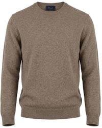 Drumohr - Crew-Neck Wool Sweater - Lyst