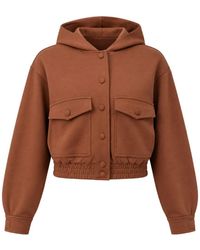 Twinset - Button-Up Hooded Jacket - Lyst