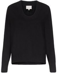 Loulou de Saison - Baji U-Neck Ribbed Sweater - Lyst
