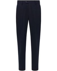 BOGGI - Stretch Cotton Trousers - Lyst