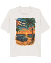 Melt - Graphic-Print Cotton T-Shirt - Lyst
