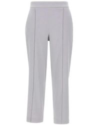 Vince - Grace Mid-Rise Trousers - Lyst
