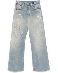 Acne Studios - Vaqueros 2021F Con Salpicadura De Pintura - Lyst