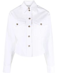 Victoria Beckham - Klassisches Cropped-Hemd - Lyst