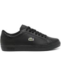 Lacoste - Powercourt Leather Sneakers - Lyst