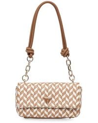 Guess - Tessi Woven Chevron Tote Bag - Lyst