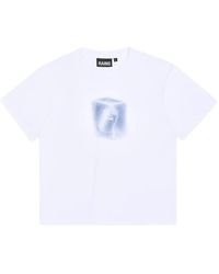 Rains - Liquid Graphic-Print Classic T-Shirt - Lyst