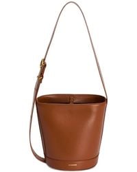 Jil Sander - Cannolo Leather Bucket Bag - Lyst