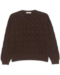 Bruno Manetti - Maglione Con Lavorazione Pointelle - Lyst