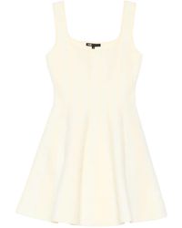 Maje - Jacquard Knit Short Dress - Lyst
