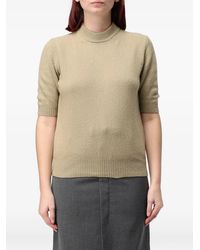 Ter Et Bantine - Short-Sleeved Mock-Neck Sweater - Lyst