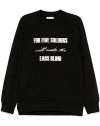 Undercover - Sweater Met Tekst - Lyst