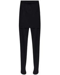 Vetements - Legging Met Geborduurd Logo - Lyst
